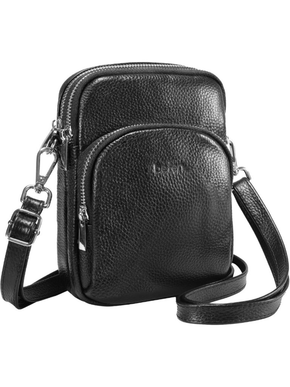 Trendy Small Genuine Leather Crossbody Bag for Women | RFID Blocking Purses